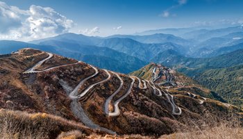 Silk trading route between China and India, copyrighted Adobe Stock.