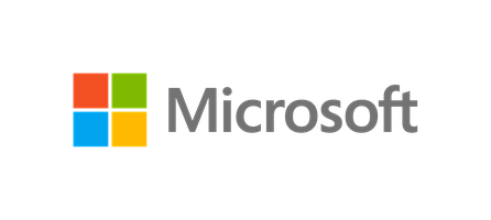 Microsoft logo grey png