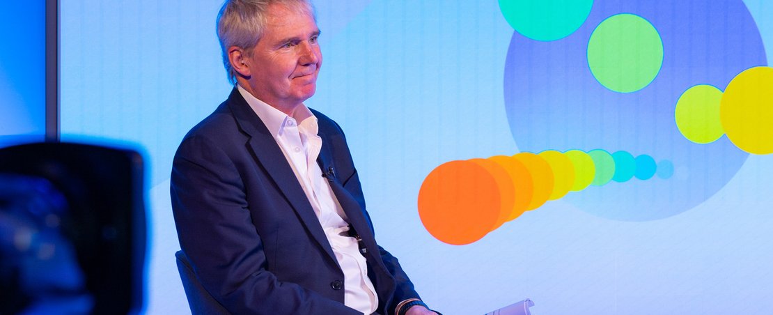 Nigel Shadbolt seated at the ODI Summit 2022