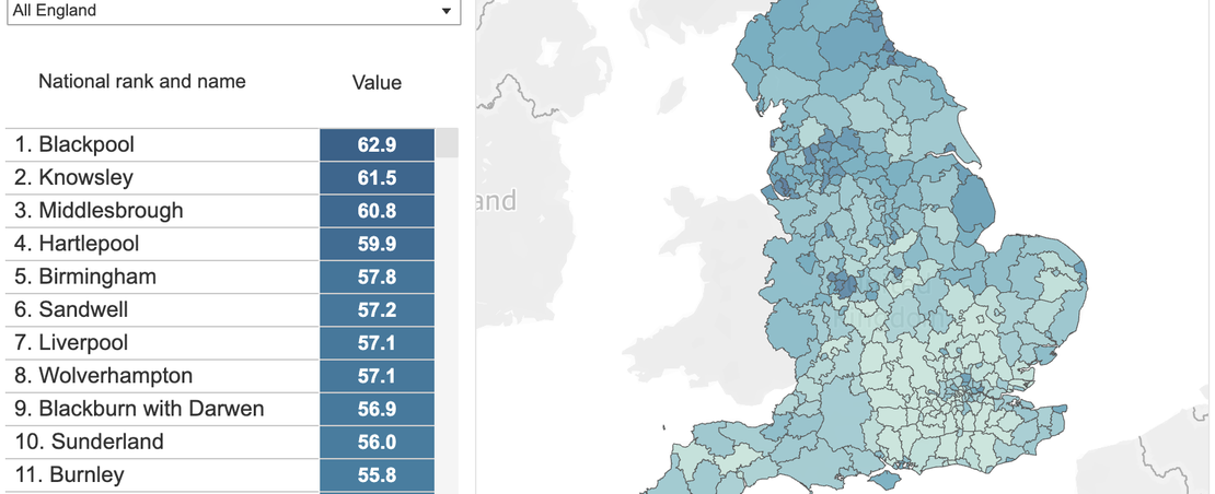 Fuel poverty risk index 2023