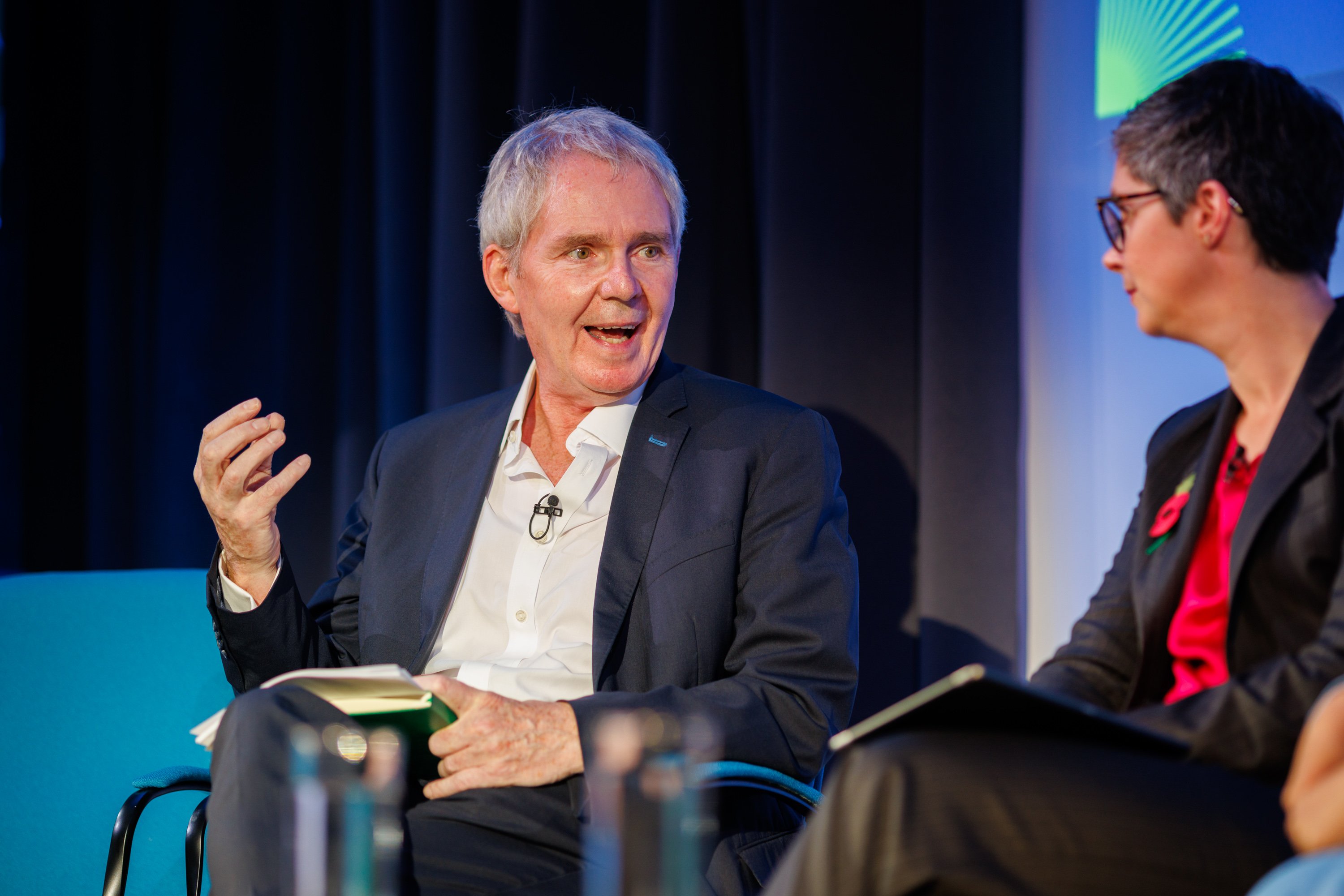 Sir Nigel Shadbolt speaking at the AI Fringe