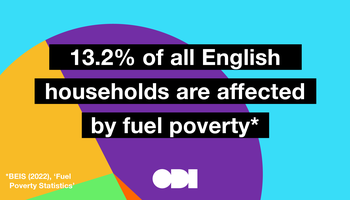 13.2% of all English households are affected by fuel poverty