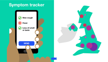 Symptom tracker - Covid App explainer illustrations Final