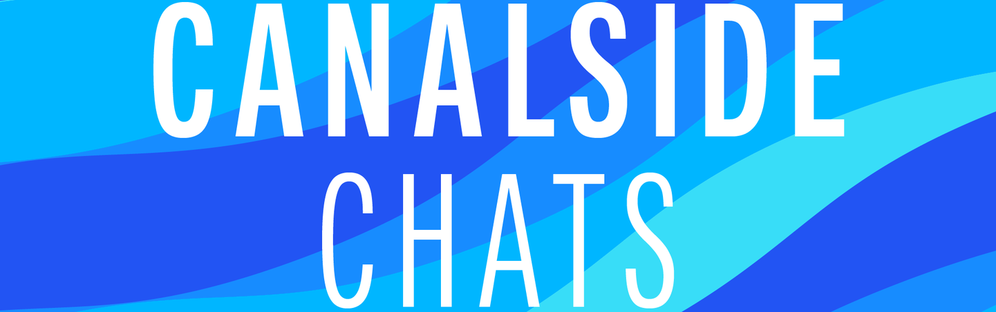 'Canalside Chats' banner