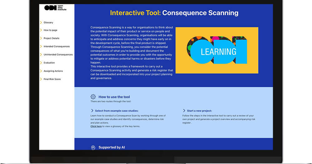 The ODI Consequence and Risk Evaluation (CARE) tool | The ODI