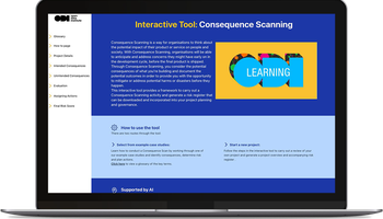 consequence and risk evaluation tool