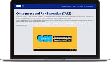 consequence and risk evaluation tool