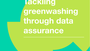 Tackling greenwashing through data assurance